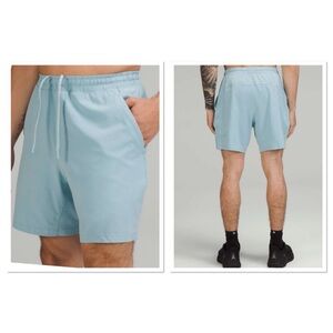 Lululemon men’s blue pace breaker 7” shorts size XXL 2X athletic running